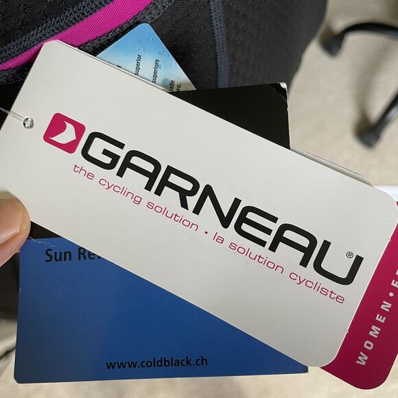 Louis Garneau Padded Black / Fuchsia Cycling Shorts XS S 0 2 4 WOMENS NWT NEW - Picture 8 of 10